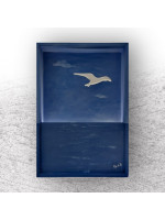 Γλάρος Φωτιστικό Ζωγραφισμένο 