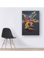 Blow up R Abstract Art