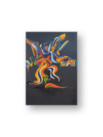 Blow up R Abstract Art