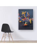 Blow up L Abstract Art