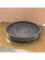 Round Plate Stripe Black Jar Candle holder offer