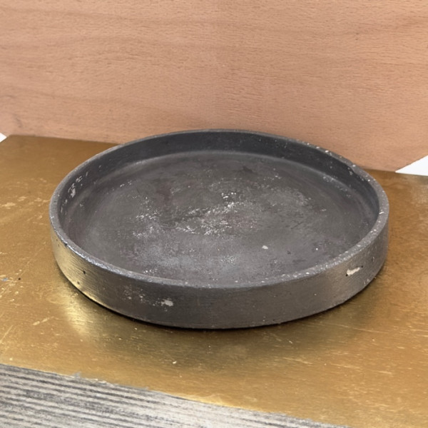 Round Plate Stripe Black Jar Candle holder offer