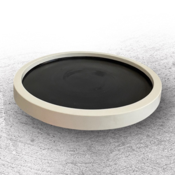 Big Plate Black White