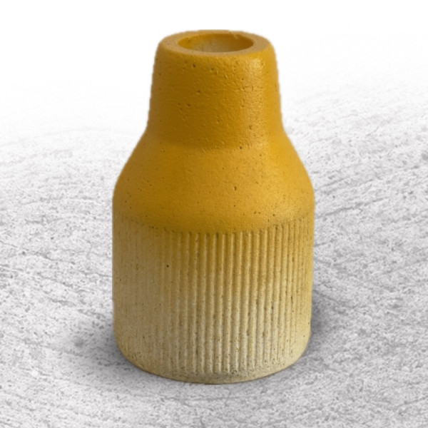 Cone Jar Orange Ombre