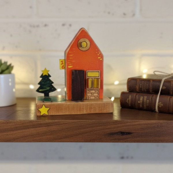 Χειροποίητο μικρό σπιτάκι