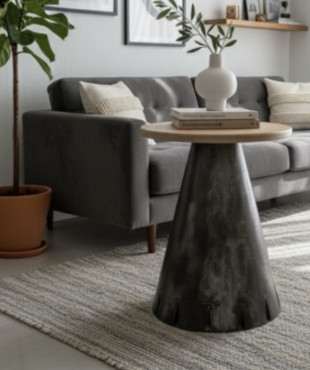 Plane Cone – Τραπεζάκι Jet Engine Furniture