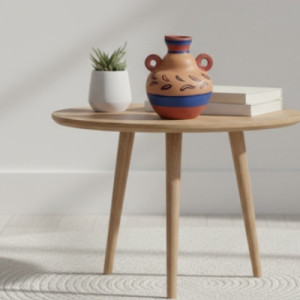 Jar Clay Hand Painted