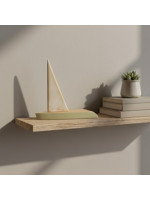 Χειροποίητο Ξύλινο Διακοσμητικό Καράβι σε Πράσινο Χρώμα σε Φυσικό Ξύλο οξιά  