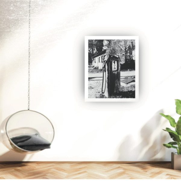 Gas Pump Photography Poster
