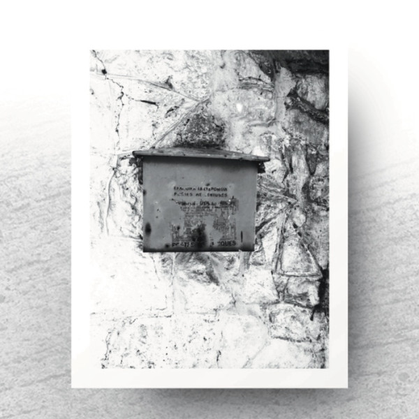 Greek Public Post Photography Poster