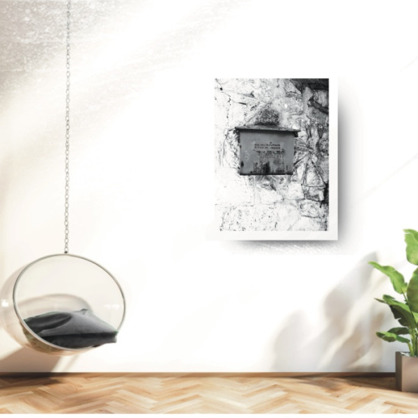 Greek Public Post Photography Poster