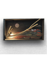 Earthbound Moon Acrylic on plywood / Γήινο Φεγγάρι