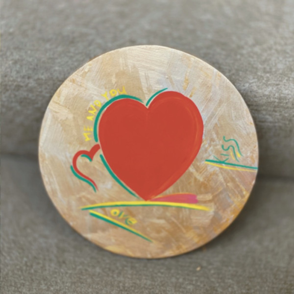 Καρδιά Ζωγραφισμένη Valentine Gift