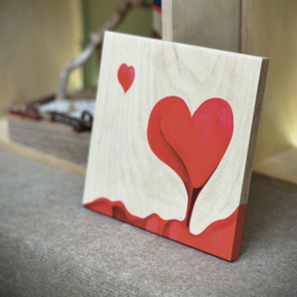 Valentine Gift Painted 