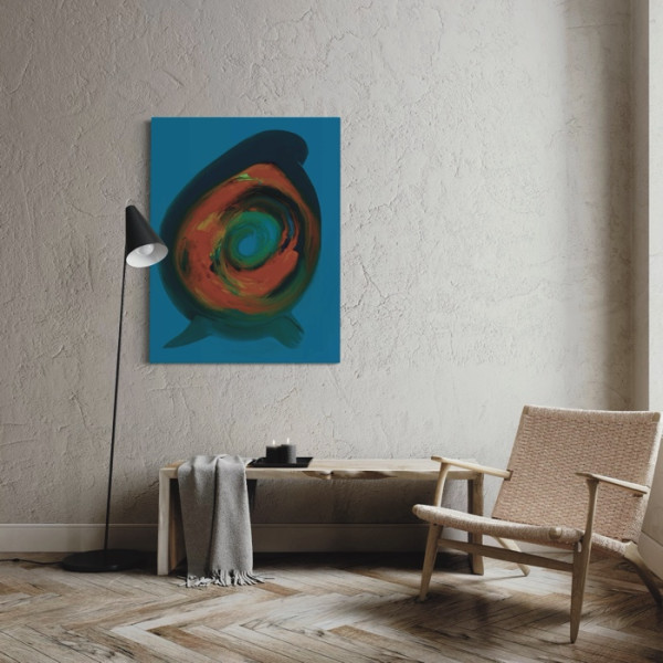 Μάτι της θάλασσας Ψηφιακή Τέχνη 