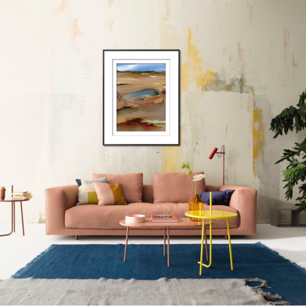 Sky Landscape Lake Poster