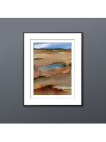 Sky Landscape Lake Poster