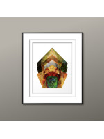 Vincent Van Collage Art Poster