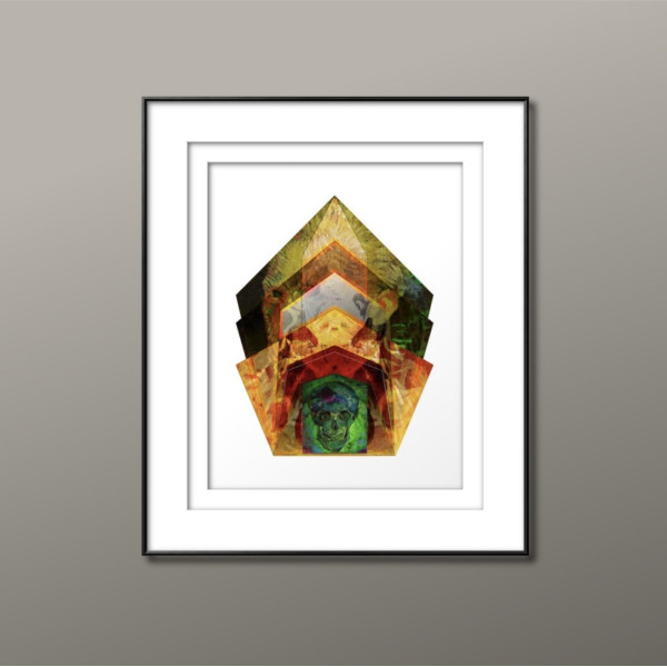 Vincent Van Collage Art Poster