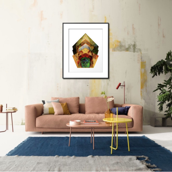 Vincent Van Collage Art Poster