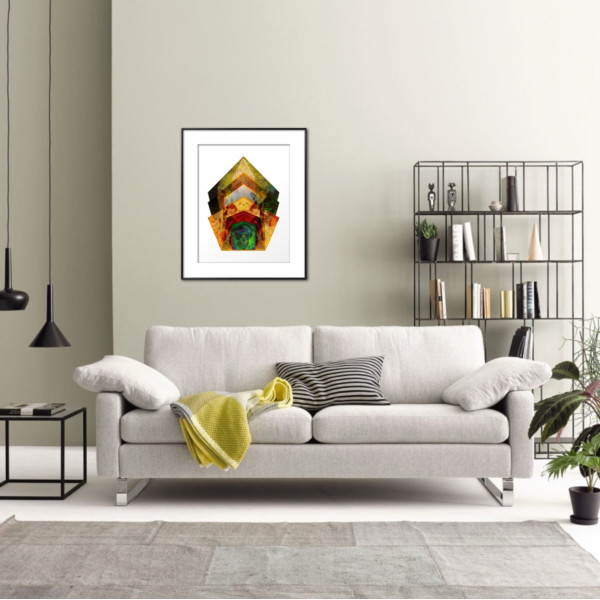 Vincent Van Collage Art Poster