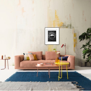 Stone Window Photo Art Poster