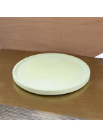 Round Blue Thin Green Plate Cone Pink Soy Wax Candle offer