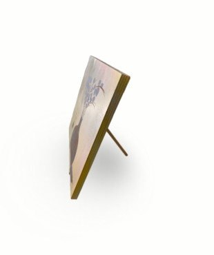 Flower Pot Painting  on Plywood 