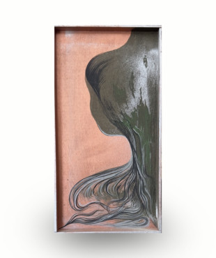 Woman energy | Γυναικεία Ενέργεια painting on Plywood 