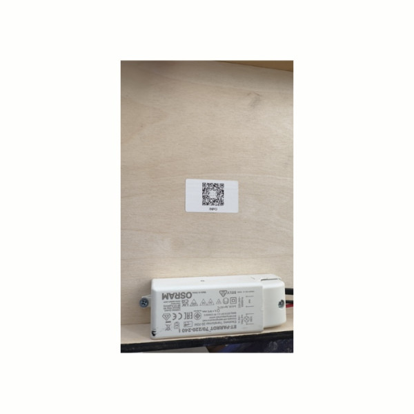 Earthbound Moon Acrylic on plywood / Γήινο Φεγγάρι