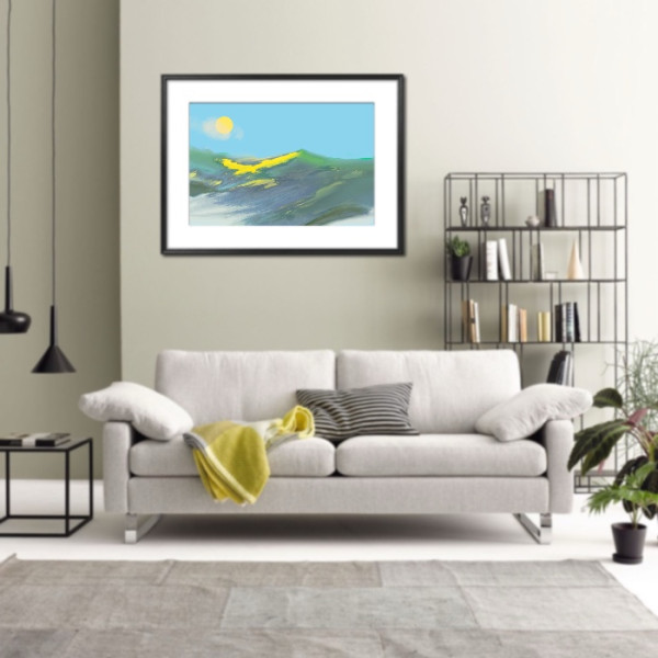 Landscape Blue Sky Sun