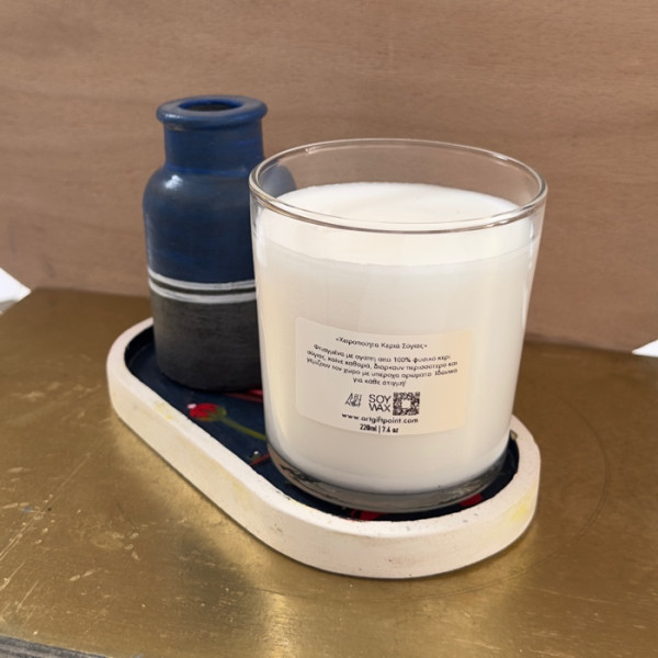 Oval Plate Base Jar Soy Wax Offer