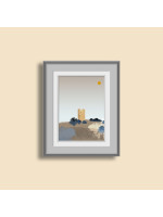 Vravrona Tower Canvas Print