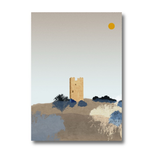 Vravrona Tower Canvas Print