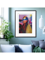 Woman Portrait Masked 